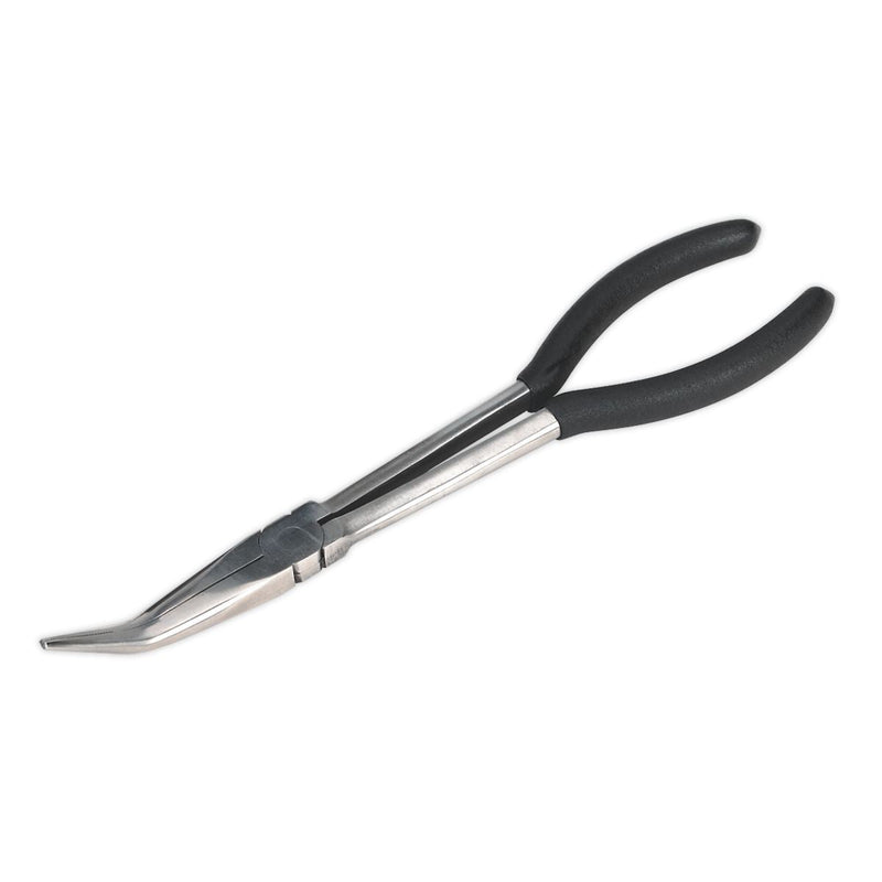 Sealey Needle Nose Pliers 275mm 45 Angle Nose S0436 Siegen by Sealey - Dynamic Drive