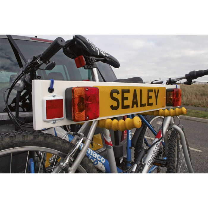 Sealey Trailer Board for use with Bicycle Carriers 3ft with 2m Cable TB3/2 Sealey - Dynamic Drive