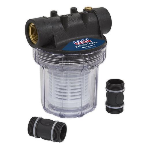 Sealey Inlet Filter for Surface Mounting Pumps 1L WPF1 Sealey - Dynamic Drive