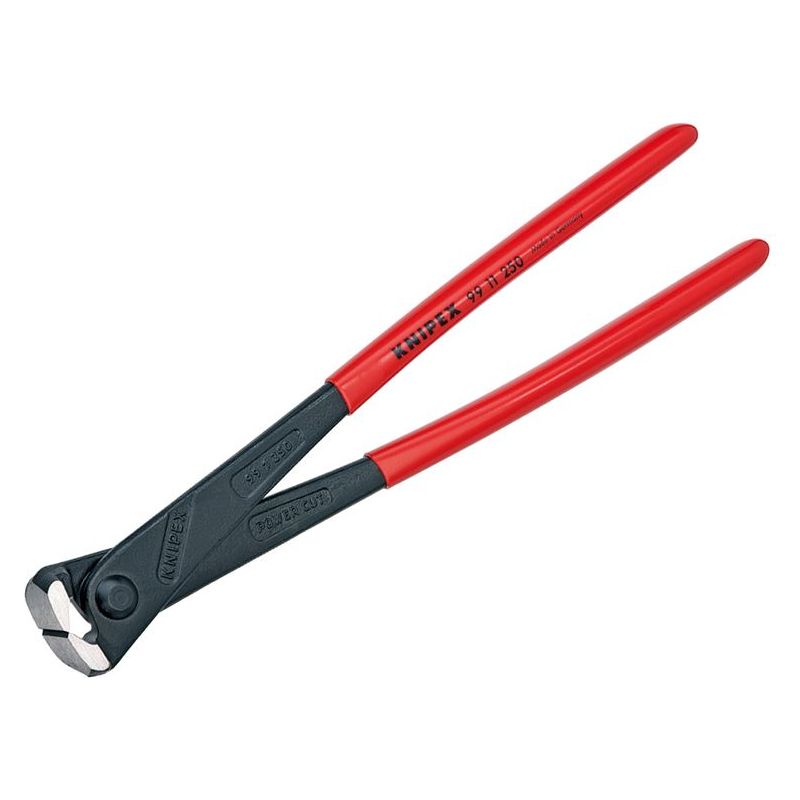 Knipex High Leverage Concreter's Nippers With Plastic Coated Handles 250mm (10in) Knipex - Dynamic Drive