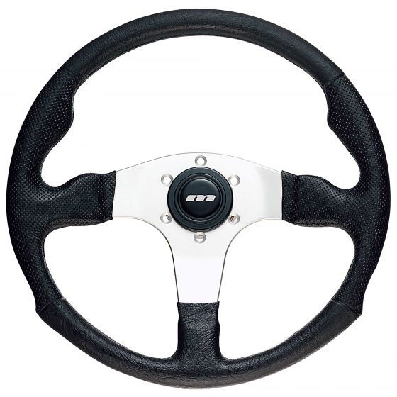 320mm Black Moulded Steering Wheel + Boss fits Honda Civic 1991-1996 Mountney Classic  - Dynamic Drive