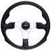 320mm Black Moulded Steering Wheel + Boss fits Honda Civic 1991-1996 Mountney Classic  - Dynamic Drive