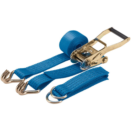 Draper Ratcheting Vehicle Tie Down Straps, 3m x 50mm, 2500kg 60969 Draper - Dynamic Drive