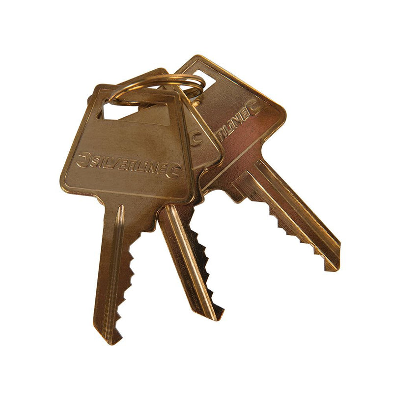 Silverline Shackleless Padlock Van Lock Replacement 73mm 277944 Silverline  - Dynamic Drive