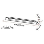 Fiamma Garage Bars Premium 60 (2) 98655-608 Fiamma - Dynamic Drive