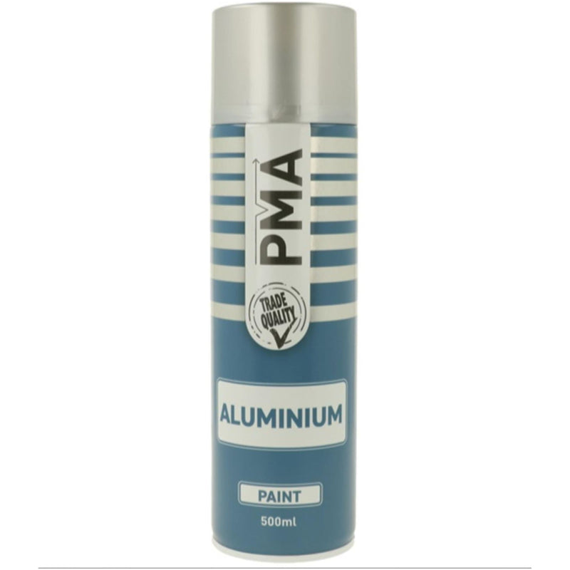 6x PMA Professional Aluminium 500ml Spray Paint High Coverage PMA - Dynamic Drive