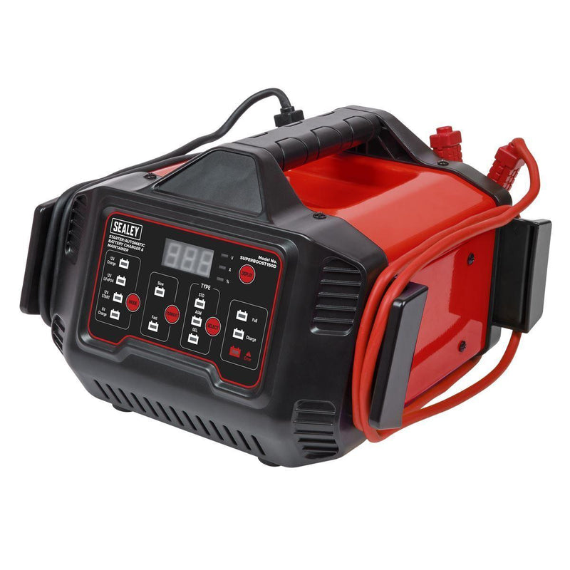 Sealey Battery Charger Automatic Maintainer 6/12V 150A Starter/15A Sealey - Dynamic Drive