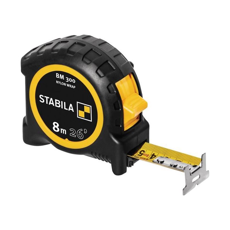 Stabila BM 300 Robust Pocket Tape 8m/26ft (Width 27mm) Stabila - Dynamic Drive