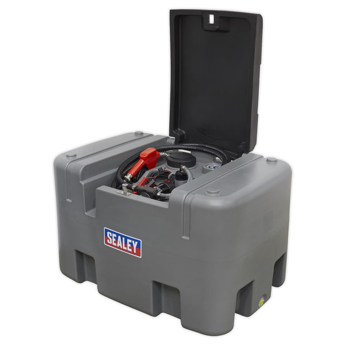 Sealey Portable Diesel Tank 400L 12V D400T Sealey - Dynamic Drive
