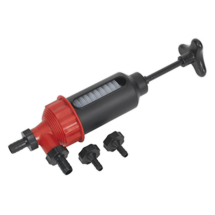 Sealey Transfer Syphon Pump Oil/Petrol/Diesel VS560 Sealey - Dynamic Drive
