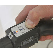 Sealey Garage Vacuum 1500W with Remote Control Wall Mounting GV180WM Sealey - Dynamic Drive