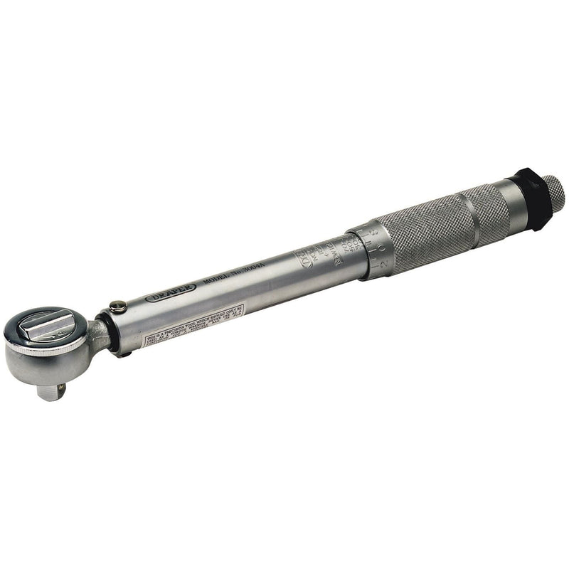Draper Ratchet Torque Wrench, 3/8" Sq. Dr., 10 - 80Nm/88.5 - 708In - lb (Sold Lo Draper - Dynamic Drive