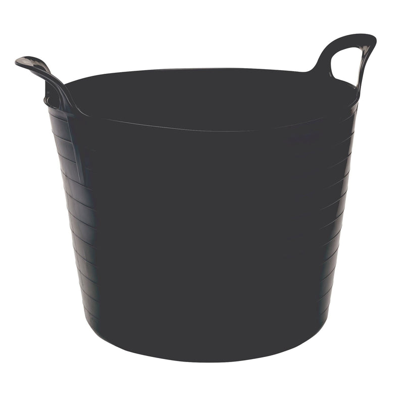 Draper Multi-Purpose Flexible Bucket, 42L Capacity, Black 43475 Draper - Dynamic Drive