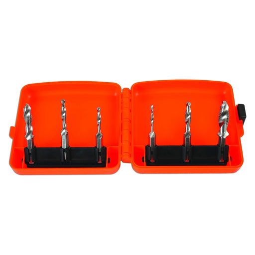 Laser Drill, Tap & Deburr Bit Set 6pc 6569 Laser - Dynamic Drive