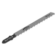 Sealey Jigsaw Blade Wood & Plastics 75mm 10tpi Pack of 5 WJT101B Sealey - Dynamic Drive