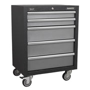 Sealey Modular 5 Drawer Mobile Cabinet 650mm APMS58 Sealey - Dynamic Drive