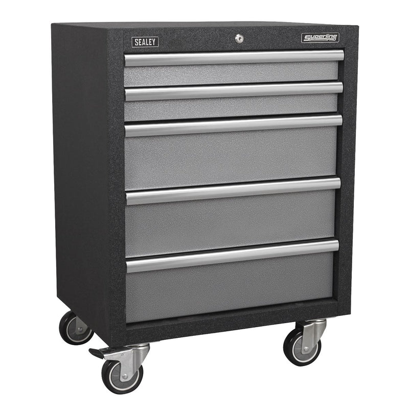 Sealey Modular 5 Drawer Mobile Cabinet 650mm APMS58 Sealey - Dynamic Drive