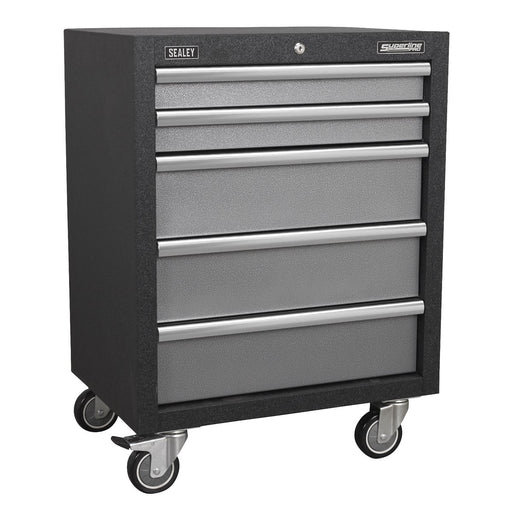 Sealey Modular 5 Drawer Mobile Cabinet 650mm APMS58 Sealey - Dynamic Drive