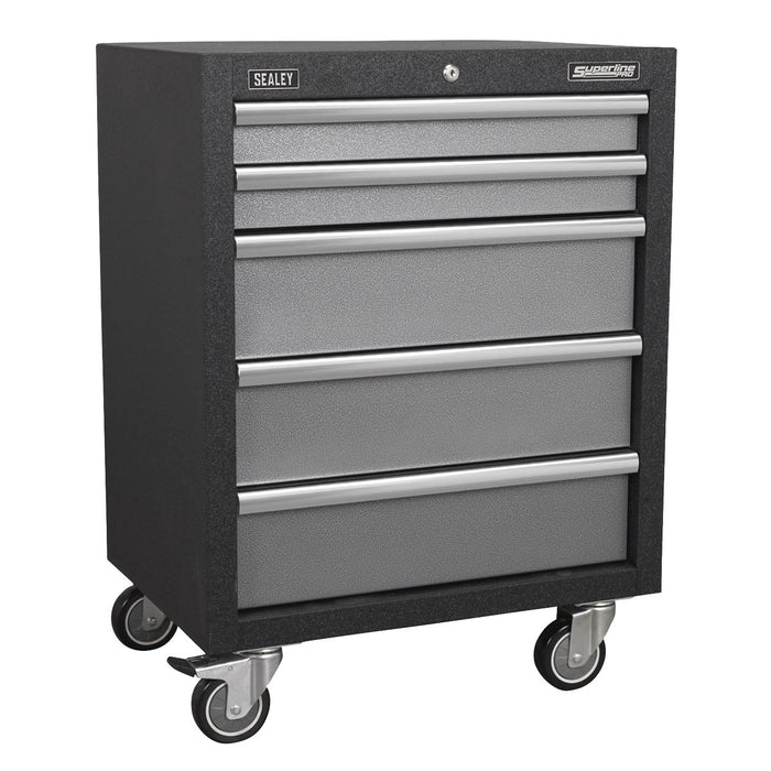 Sealey Modular 5 Drawer Mobile Cabinet 650mm APMS58 Sealey - Dynamic Drive