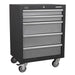 Sealey Modular 5 Drawer Mobile Cabinet 650mm APMS58 Sealey - Dynamic Drive