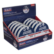Sealey Cutting Disc 115 x 1.2mm Countertop Display Box 10 Packs of 10 Sealey - Dynamic Drive