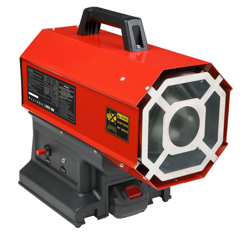 Sealey Propane Space Heater 230V with Cordless Option 30,000-68,000Btu/hr (9-20kW) Space Warmer Sealey - Dynamic Drive