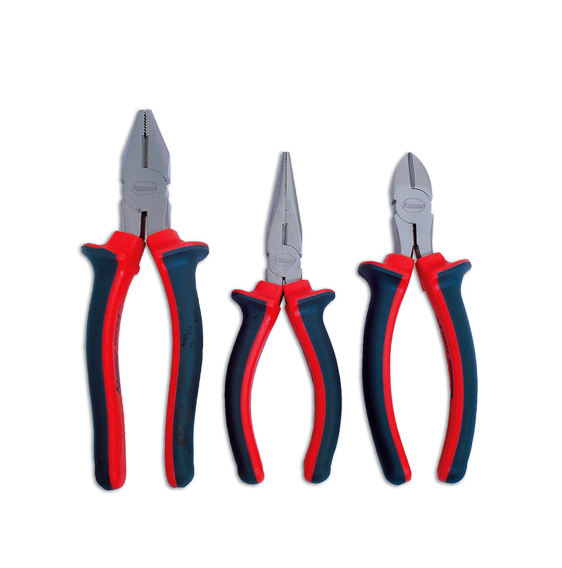 Kamasa Plier Set 3pc PL4041 Laser - Dynamic Drive
