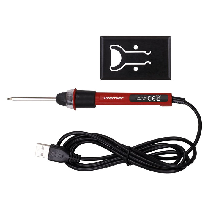 Sealey USB Soldering Iron 8W SDL12 Sealey - Dynamic Drive
