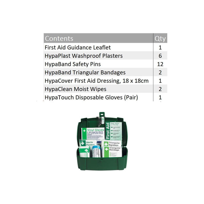Safety First Aid Travel First Aid Kit in Plastic Case - 1 Person Safety First Aid Group  - Dynamic Drive