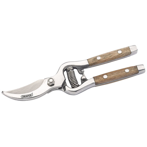 Draper Bypass Secateurs with Ash Handles, 210mm 85188 Draper - Dynamic Drive