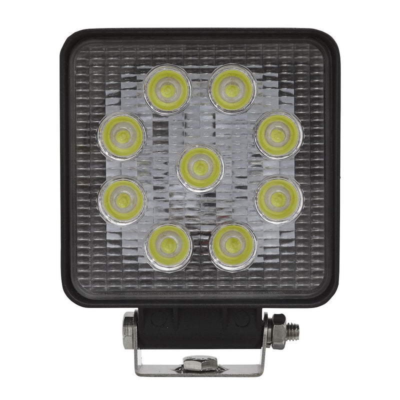 Sealey Square Worklight with Mounting Bracket 27W SMD LED LED3S Sealey - Dynamic Drive