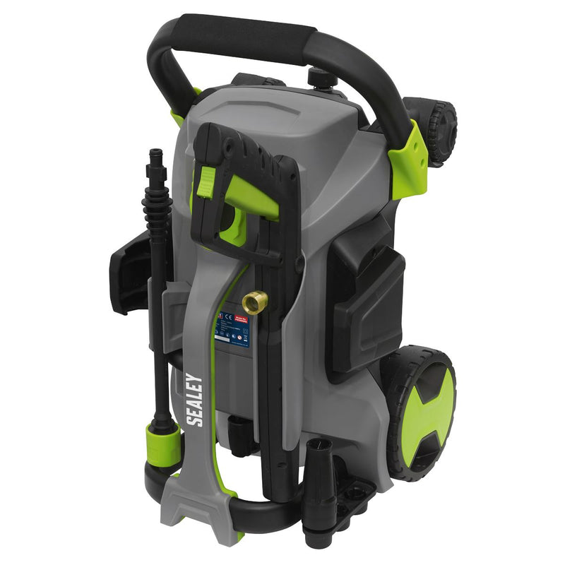 Sealey Pull-Along Pressure Washer 140bar with TSS PW2000PA Sealey - Dynamic Drive