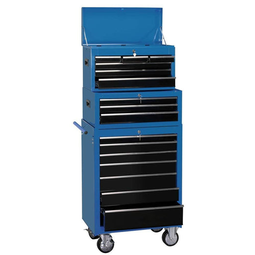Draper Combination Roller Cabinet and Tool Chest, 16 Drawer, 26" 11541 Draper - Dynamic Drive
