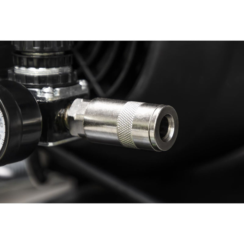 Sealey 50L V-Twin Direct Drive Air Compressor 3hp with Air Accessory Kit Sealey - Dynamic Drive