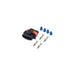 Connect Volvo Electrical Fuel Pressure Connector 18pc 37609 Tool Connection - Dynamic Drive