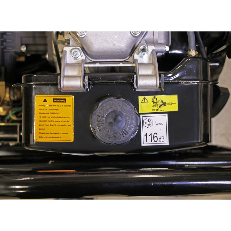 Sealey Pressure Washer 290bar 900L/hr 10hp Diesel PWDM3600 Sealey - Dynamic Drive