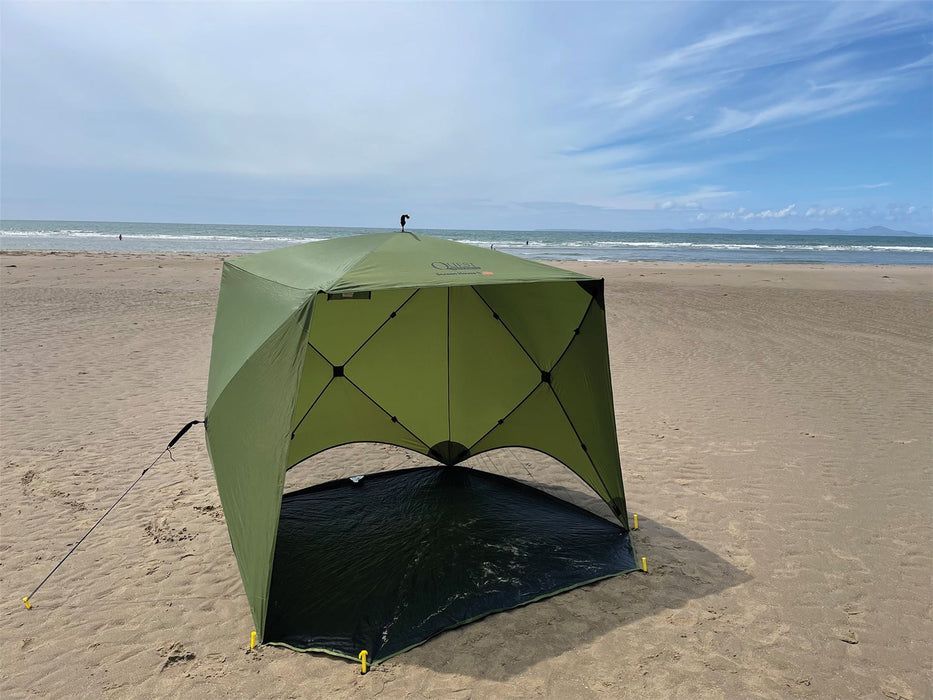 Quest Screen House 4 Mini pop up Gazebo Green Quest - Dynamic Drive