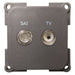 CBE Tv & Satellite Socket Grey X270412B CBE - Dynamic Drive