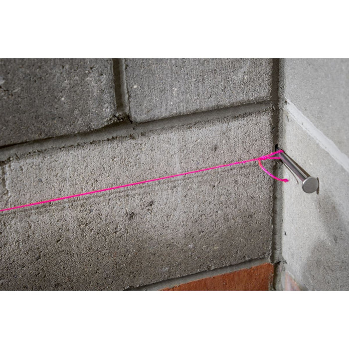 Sealey Braided Nylon Brick Line 76m - Pink BLP1 Sealey - Dynamic Drive