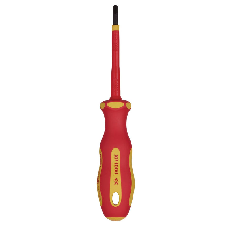 Draper XP1000 VDE PZ/SL Type Screwdriver, No.1 x 80mm 64489 Draper - Dynamic Drive