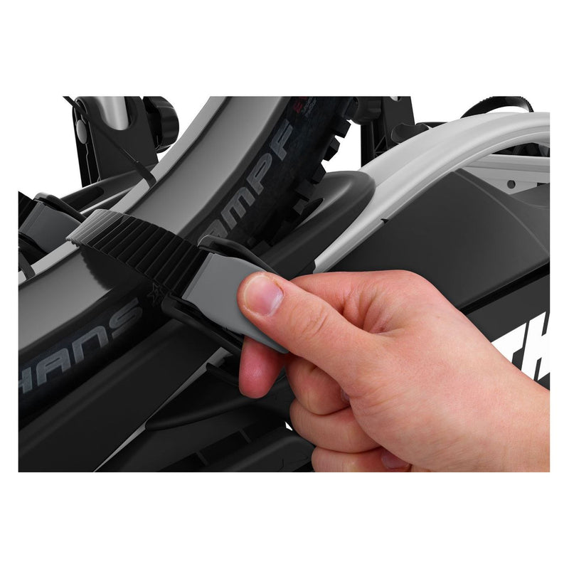 Thule Velo Compact two-bike platform towbar bike rack 13-pin black/aluminium Towbar bike rack Thule - Dynamic Drive