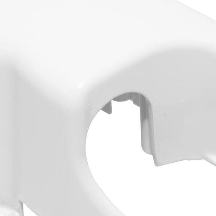 Fiamma F45s Right Hand Outer End Cap 2019 Onwards White (98673-401) Fiamma - Dynamic Drive
