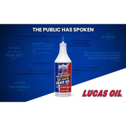 Lucas Oil 80W90 Gear Oil 946Ml 10043 Lucas Oil - Dynamic Drive