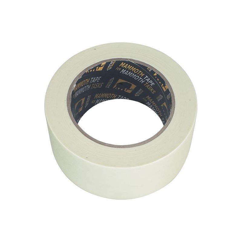 Everbuild Sika Mammoth Value Masking Tape 50mm x 50m Everbuild Sika - Dynamic Drive