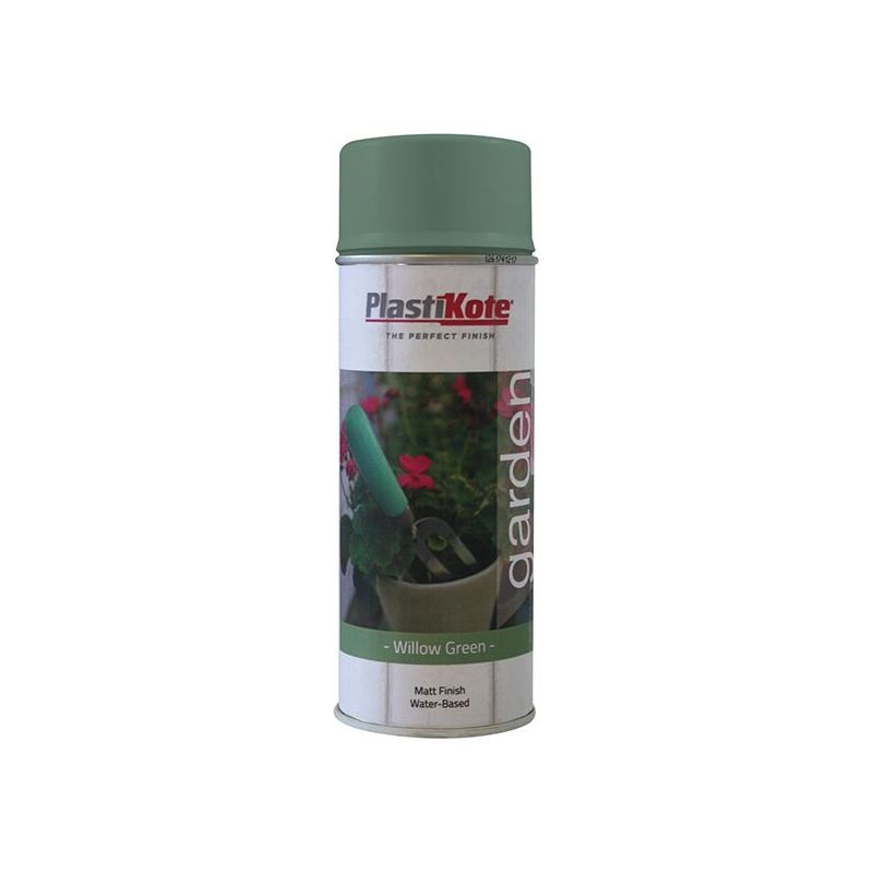 Plastikote Garden Colours Spray Paint Willow Green 400ml PlastiKote - Dynamic Drive