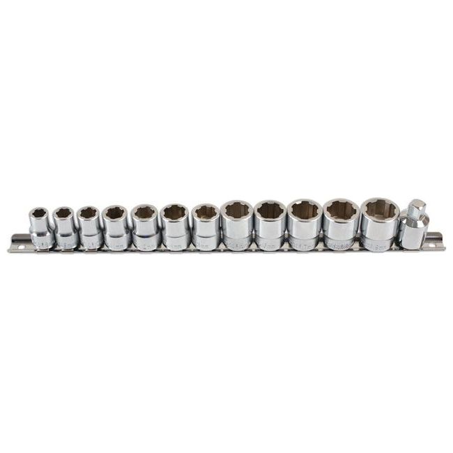 Laser Socket Set Damaged/Undamaged Nuts 3/8"D 13pc 6834 Laser - Dynamic Drive