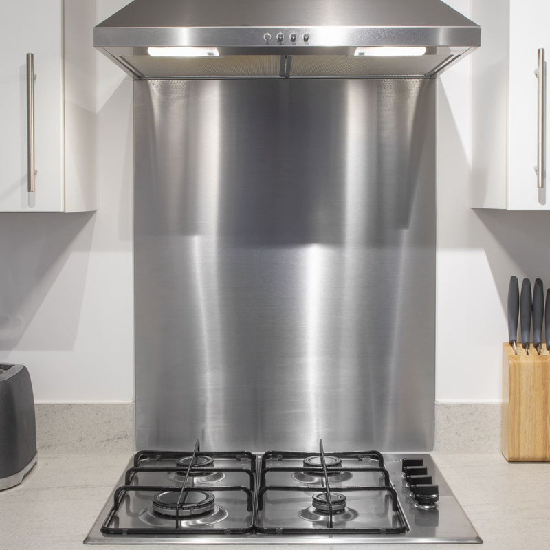 Baridi Splashback for Cooker Hoods 60 x 75cm - Stainless Steel DH193 Baridi - Dynamic Drive