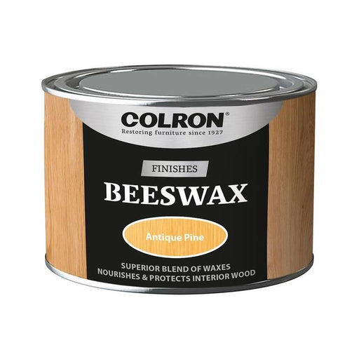 Ronseal Colron Refined Beeswax Paste Antique Pine 400g Ronseal - Dynamic Drive