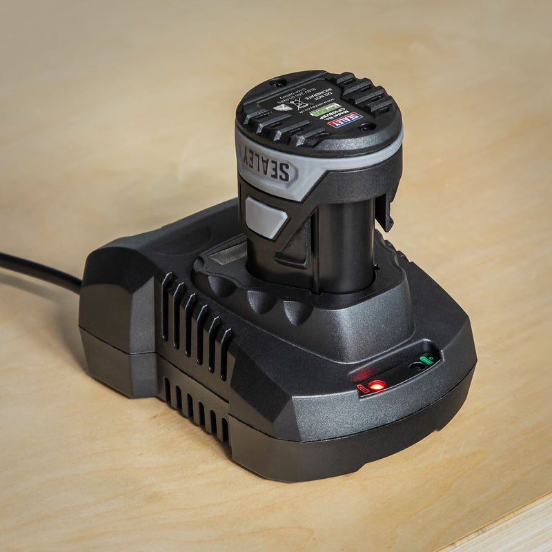 Sealey Fast Charge Battery Charger for 10.8V SV10.8 Series - European Plug Sealey - Dynamic Drive