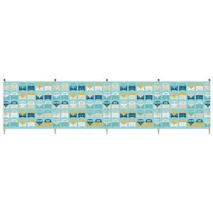 Vw Beach Deluxe Windbreak 5 Pole WB059 VW - Dynamic Drive